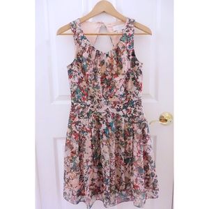Jessica Simpson Blush Pink Floral Dress